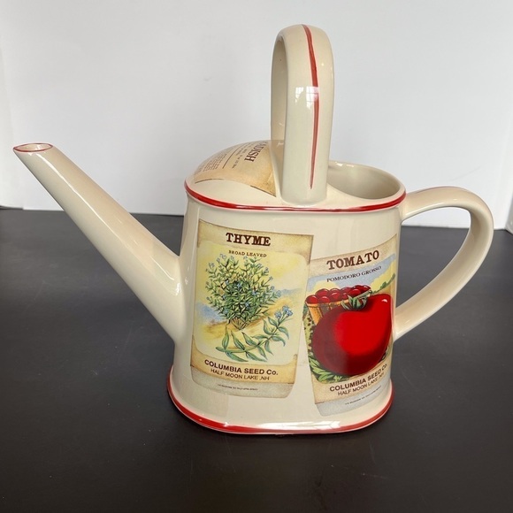 Ceramic Watering Can - Picture 1 of 11
